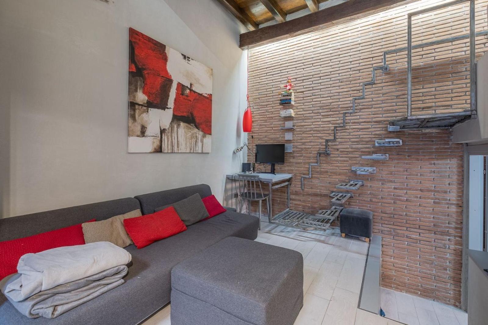 Spagna Square 200Mt - Loft 4Px - Center Rome - Private Access - Piazza Del Popolo Ngoại thất bức ảnh